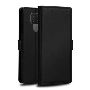 For Huawei Mate 30 Lite DZGOGO MILO Series PC + PU Horizontal Flip Leather Case with Holder & Card Slot & Wallet(Black)