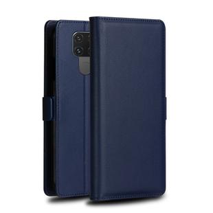 For Huawei Mate 30 Lite DZGOGO MILO Series PC + PU Horizontal Flip Leather Case with Holder & Card Slot & Wallet(Blue)