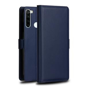 For Xiaomi Redmi Note 8 DZGOGO MILO Series PC + PU Horizontal Flip Leather Case with Holder & Card Slot & Wallet(Blue)