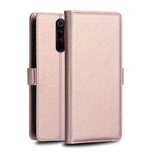 For Xiaomi Redmi Note 8 Pro DZGOGO MILO Series PC + PU Horizontal Flip Leather Case with Holder & Card Slot & Wallet(Rose Gold)