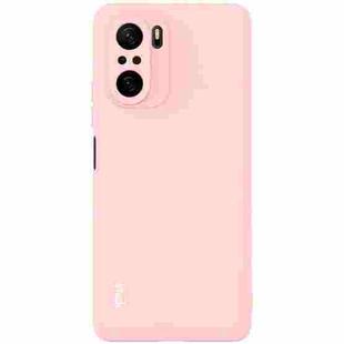 For Xiaomi Redmi K40 / K40 Pro / K40 Pro+ IMAK UC-2 Series Shockproof Full Coverage Soft TPU Case(Pink)