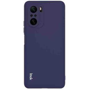 For Xiaomi Redmi K40 / K40 Pro / K40 Pro+ IMAK UC-2 Series Shockproof Full Coverage Soft TPU Case(Blue)