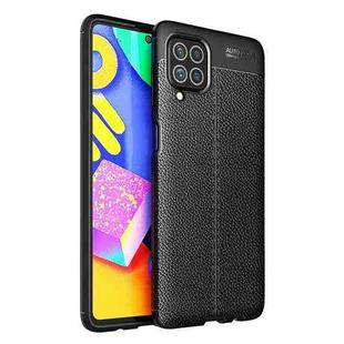 For Samsung Galaxy F62 / M62 Litchi Texture TPU Shockproof Case(Black)