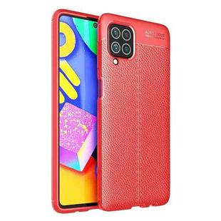 For Samsung Galaxy F62 / M62 Litchi Texture TPU Shockproof Case(Red)