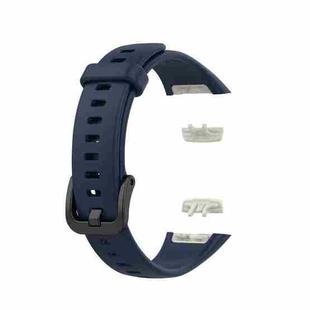 For Huawei Honor Band 6 TPU Watch Band, Size: One Size(Midnight Blue)