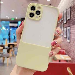 Candy Color Shockproof TPU Case For iPhone 12 mini(Yellow)