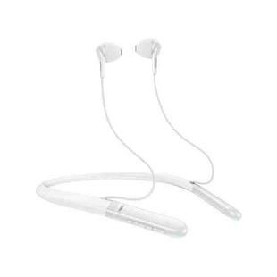 REMAX RB-S30 Bluetooth 5.0 Double Moving-coil Neckband Wireless Headphone(White)
