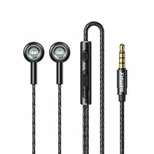 REMAX RM-598 In-Ear Monster Metal Wired Earphone with Wire Control & MIC & Support Hands-free