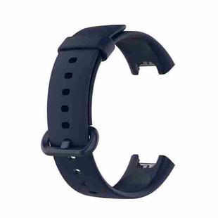 For Xiaomi Mi Watch Lite / Redmi Watch Silicone Watch Band, Size: One Size(Navy Blue)