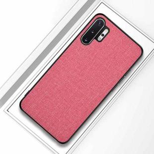 For Samsung Galaxy A32 5G Shockproof Cloth Texture PC + TPU Protective Case(Pink)