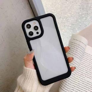 For iPhone 12 / 12 Pro Acrylic + TPU Shockproof Protective Case(Black)