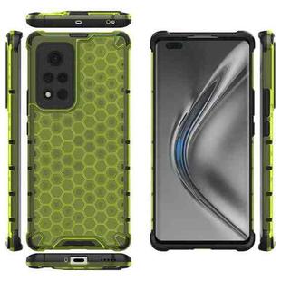 For  Honor View40 Shockproof Honeycomb PC + TPU Case(Green)