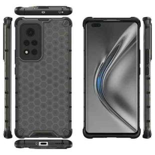 For  Honor View40 Shockproof Honeycomb PC + TPU Case(Black)