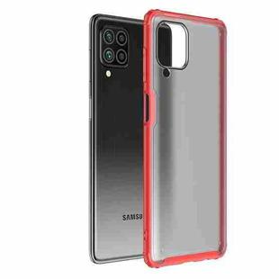 For Samsung Galaxy F62 / M62 Four-corner Shockproof TPU + PC Protective Case(Red)