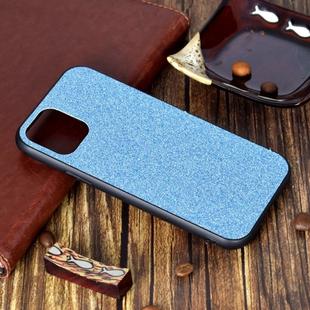 For iPhone 11 Pro Shockproof Glitter Powder Paste Skin TPU Protective Case(Blue)