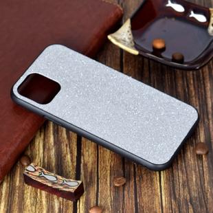 For iPhone 11 Pro Shockproof Glitter Powder Paste Skin TPU Protective Case(Silver)