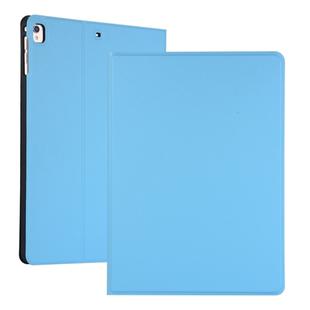 For iPad 10.2 2021 / 2020 / 2019 Voltage Elastic Leather TPU Protective Case with Holder(Blue)