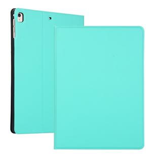 For iPad 10.2 2021 / 2020 / 2019 Voltage Elastic Leather TPU Protective Case with Holder(Mint Green)