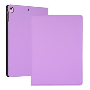 For iPad 10.2 2021 / 2020 / 2019 Voltage Elastic Leather TPU Protective Case with Holder(Purple)