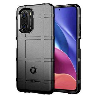 For Xiaomi Redmi K40 Full Coverage Shockproof TPU Case(Black)