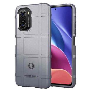 For Xiaomi Redmi K40 Full Coverage Shockproof TPU Case(Grey)