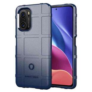 For Xiaomi Redmi K40 Pro Full Coverage Shockproof TPU Case(Blue)