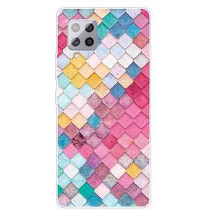 For Samsung Galaxy F62 / M62 Shockproof Painted Transparent TPU Protective Case(Color Quartet)
