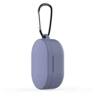 For Xiaomi Redmi Airdots 3 (IP6D0750) Silicone Wireless Earphone Protective Case(Lavender Grey)