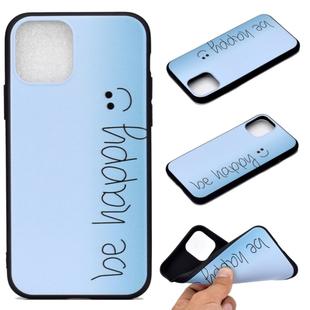 For iPhone 11 Pro Coloured Drawing Pattern Shockproof TPU Protective Case(Happy)