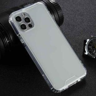 For iPhone 12 / 12 Pro Four-corner Shockproof Transparent TPU + PC Protective Case