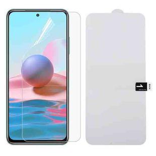 For Xiaomi Redmi Note 10 4G / 5G / Note 10s  Full Screen Protector Explosion-proof Hydrogel Film