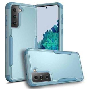 For Samsung Galaxy S21 5G TPU + PC Shockproof Protective Case(Grey Green)