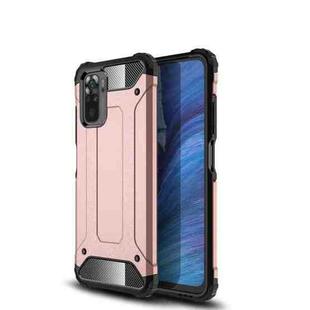 For Xiaomi Redmi Note 10 4G / Note 10S Magic Armor TPU + PC Combination Case(Rose Gold)