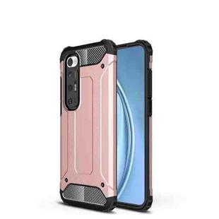 For Xiaomi Mi 10S Magic Armor TPU + PC Combination Case(Rose Gold)