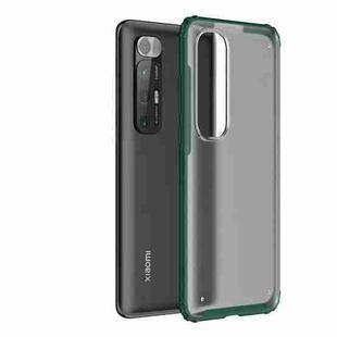 For Xiaomi Mi 10S Four-corner Shockproof TPU + PC Protective Case(Green)