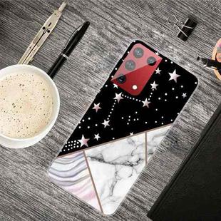 For Samsung Galaxy S21 Ultra 5G A Series Marble Pattern TPU Protective Case(HC-A8)