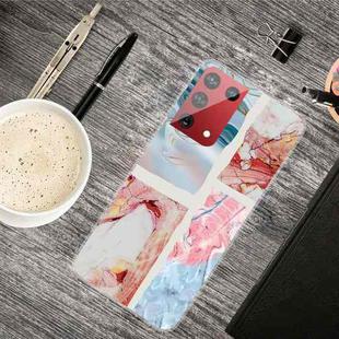 For Samsung Galaxy S21 Ultra 5G A Series Marble Pattern TPU Protective Case(HC-A21)