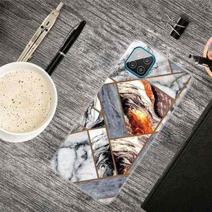 For Samsung Galaxy A12 A Series Marble Pattern TPU Protective Case(HC-A13)