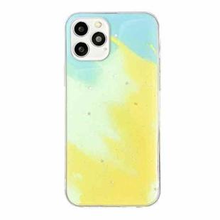 Watercolor Glitter Pattern Shockproof TPU Protective Case For iPhone 11 Pro(Autumn Leaves)