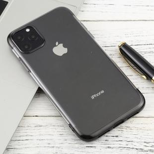 For iPhone 11 Pro Three-section Electroplating TPU Anti-Drop And Waterproof Mobile Phone Protective Case(Black)