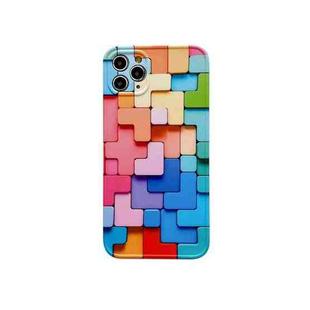 For iPhone 11 Painted Pattern TPU Protective Case(Multicolor)