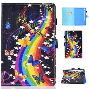 For Galaxy Tab S6 T860 / T865 Colored Drawing Horizontal Flip Leather Case with Holder & Card Slots & Pen Slot & Sleep / Wake-up Function(Music Disc)