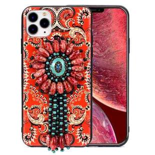 For iPhone 12 / 12 Pro Retro Ethnic Style Protective Case(3)