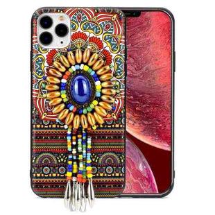 For iPhone 12 / 12 Pro Retro Ethnic Style Protective Case(5)