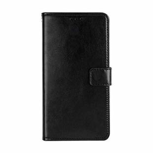 For OPPO F19 Pro idewei Crazy Horse Texture Horizontal Flip Leather Case with Holder & Card Slots & Wallet(Black)
