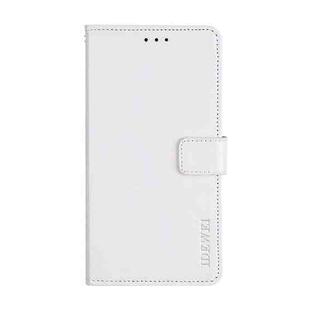 For vivo iQOO Neo5 idewei Crazy Horse Texture Horizontal Flip Leather Case with Holder & Card Slots & Wallet(White)