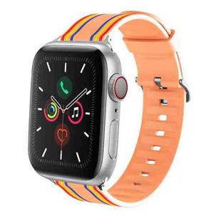 Silicone Replaceable Watch Band For Apple Watch Series 8&7 41mm / SE 2&6&SE&5&4 40mm / 3&2&1 38mm(15)