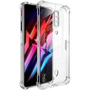 For Nubia Red Magic 6 / 6 Pro IMAK All-inclusive Shockproof Airbag TPU Case with Screen Protector(Transparent)