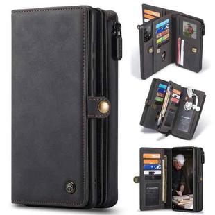 For Samsung Galaxy A52 4G / 5G CaseMe 018 Detachable Multi-functional Horizontal Flip Leather Case with Card Slot & Holder & Zipper Wallet & Photo Frame(Black)