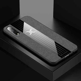 For Vivo IQOO Neo XINLI Stitching Cloth Texture Shockproof TPU Protective Case(Gray)